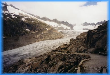 Rhonegletscher am Furkapass