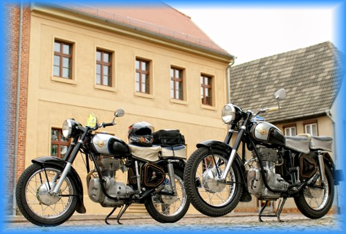 2x Simson 425 S Oldtimertreffen in Zörbig 2009